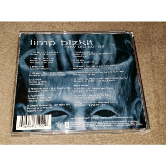LIMP BIZKIT cd New Old Songs CD (2002) - Picture 2 of 7